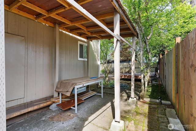 3213 85th St S Unit 48, Lakewood, WA 98499 - view of patio with a fenced backyard