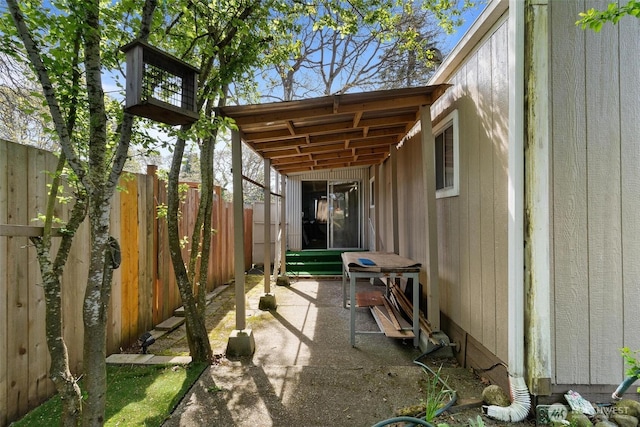 3213 85th St S Unit 48, Lakewood, WA 98499 - view of patio / terrace with fence