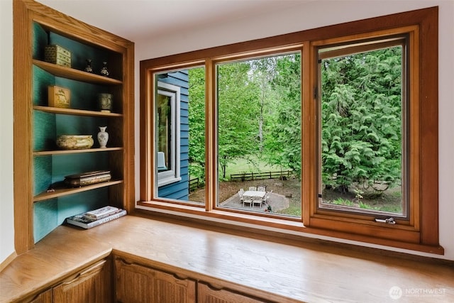 3246 Goshen Rd, Bellingham, WA 98226 - doorway to outside featuring built in features