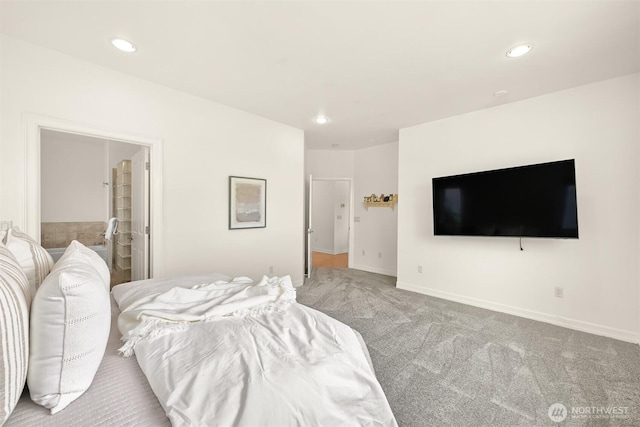 4415 Harborview Dr, Blaine, WA 98230 - carpeted bedroom featuring recessed lighting and baseboards