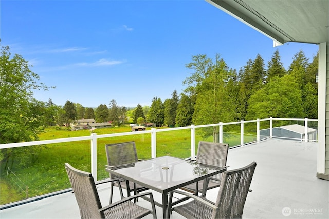 4415 Harborview Dr, Blaine, WA 98230 - view of patio with outdoor dining area