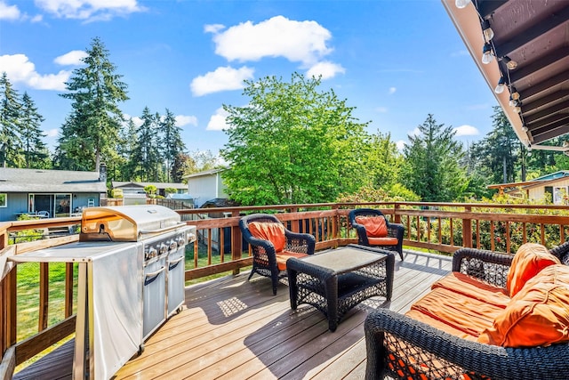 2202 28th Ave SE, Puyallup, WA 98374 - deck featuring an outdoor hangout area