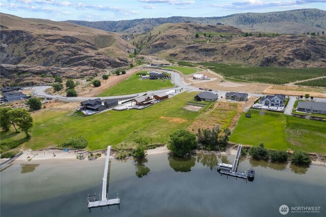 179 N Shore Dr, Orondo, WA 98843 - view of property location featuring a water and mountain view