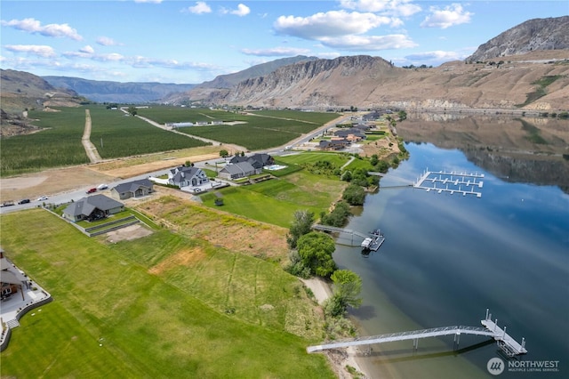 179 N Shore Dr, Orondo, WA 98843 - view of property location with a water and mountain view