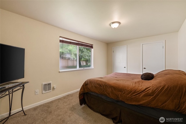 5510 83rd Ave W, University Place, WA 98467 - carpeted bedroom with baseboards and heating unit
