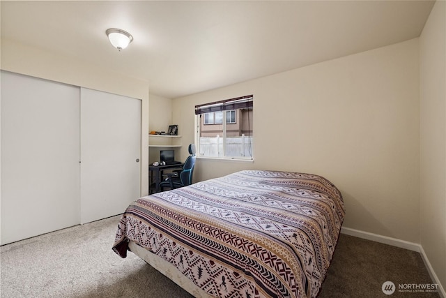 5510 83rd Ave W, University Place, WA 98467 - bedroom featuring carpet floors and a closet