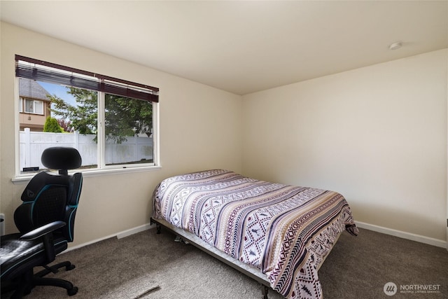 5510 83rd Ave W, University Place, WA 98467 - bedroom featuring carpet floors, baseboards, and a desk