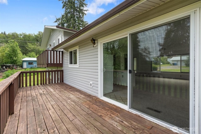 107 Mayfield Cir, Mossyrock, WA 98564 - view of deck
