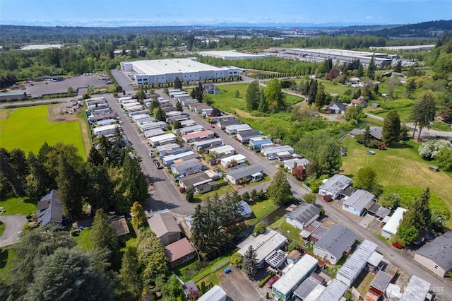 aerial overview of property's location