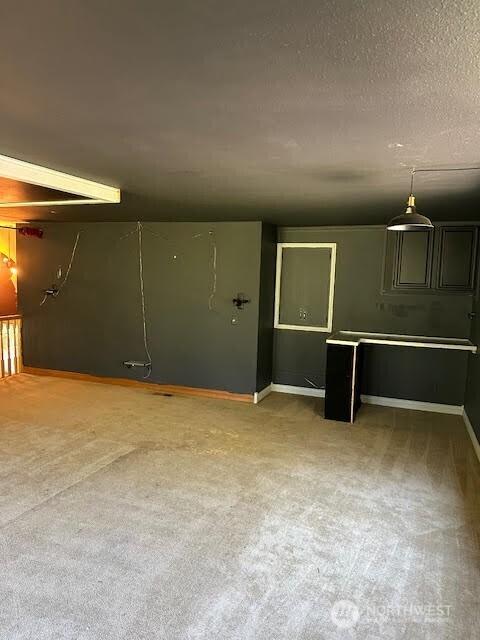 816 Sunrise Ln, Centralia, WA 98531 - basement with carpet and baseboards