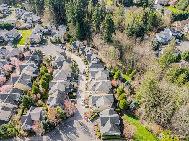 3723 218th Pl SE, Bothell, WA 98021 - aerial overview of property's location featuring nearby suburban area