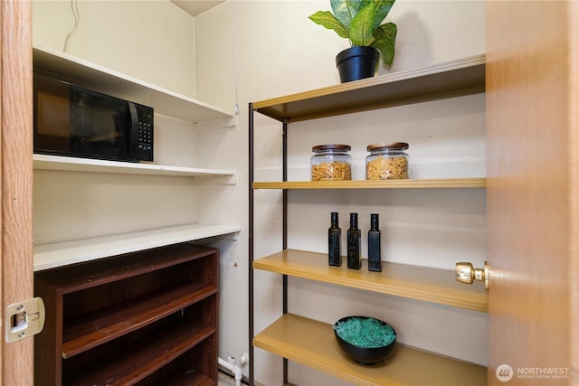 view of pantry