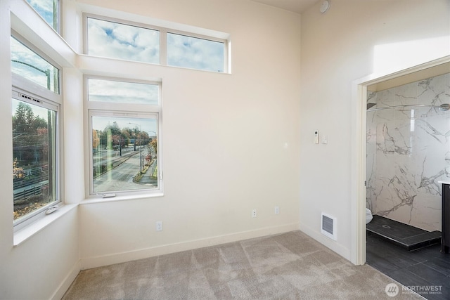 3325 Martin Luther King Jr Way S, Seattle, WA 98144 - carpeted spare room featuring baseboards and a smoke detector