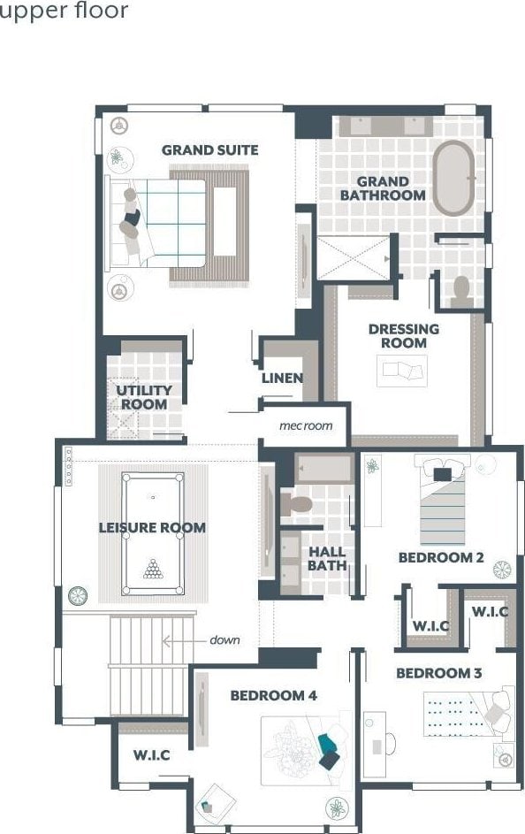 11821 SE 242nd Pl, Kent, WA 98030 - home floor plan