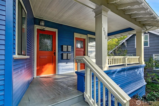 1808 E Harrison St, Seattle, WA 98112 - deck featuring a porch