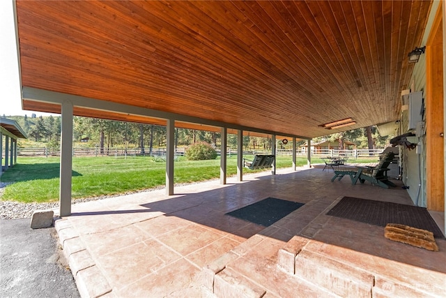 view of patio / terrace
