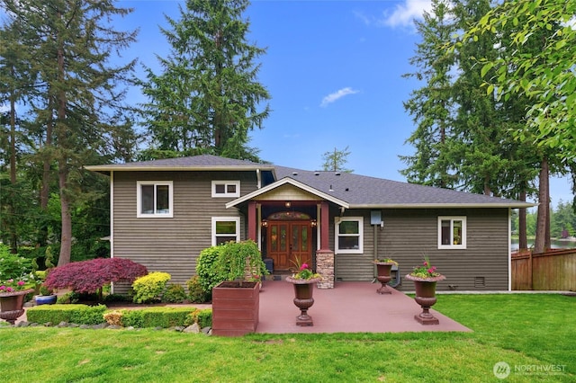 35449 34th Ave S, Auburn, WA 98001 - back of house featuring a patio and french doors
