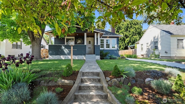 view of bungalow