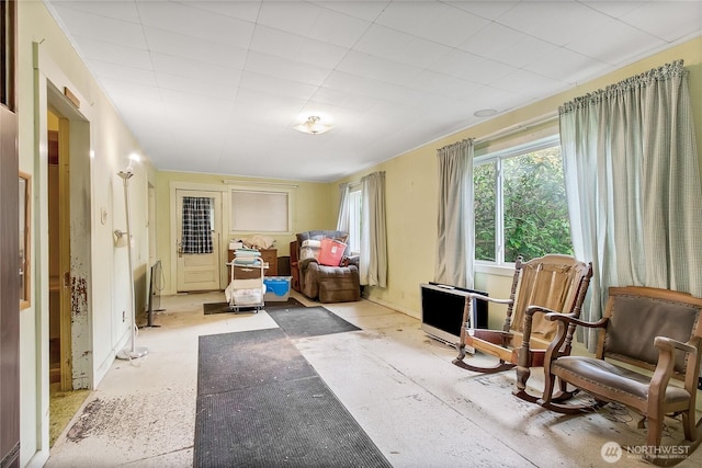 view of sitting room