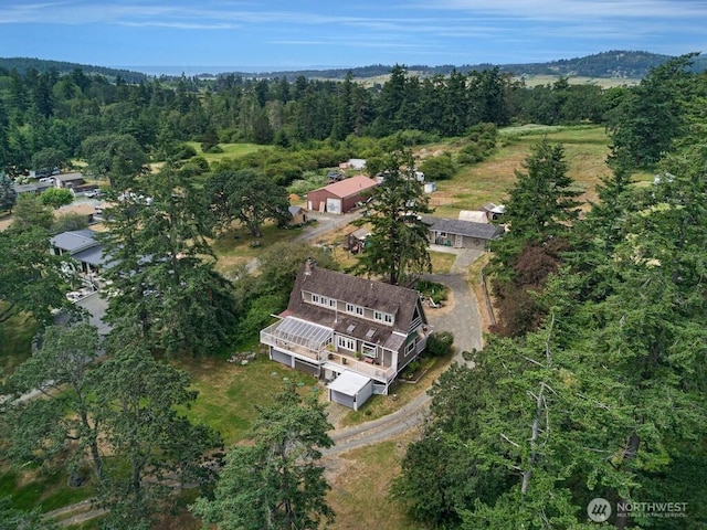 1632 Cattle Point Rd, Friday Harbor, WA 98250 - view of property location featuring a heavily wooded area