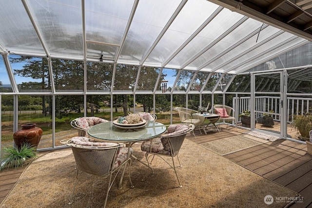 1632 Cattle Point Rd, Friday Harbor, WA 98250 - view of sunroom / solarium