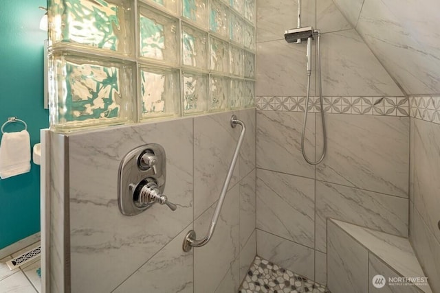1632 Cattle Point Rd, Friday Harbor, WA 98250 - full bathroom with a marble finish shower