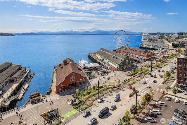 1009 Western Ave Unit 1203, Seattle, WA 98104 - aerial view of a nearby body of water