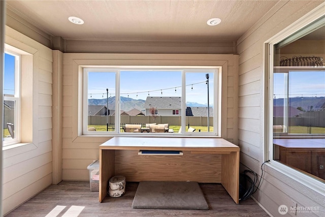 2541 Fancher Heights Blvd, East Wenatchee, WA 98802 - sunroom / solarium featuring a mountain view