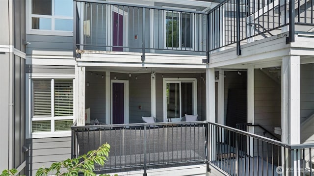 3908 243rd Pl SE Unit Q-203, Bothell, WA 98021 - doorway to property featuring a balcony