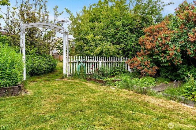 2129 H Ave, Anacortes, WA 98221 - view of yard featuring a garden