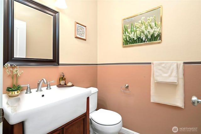 18910 SE 41st Dr, Vancouver, WA 98683 - half bath featuring vanity and toilet