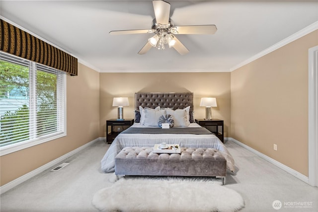 908 274th Way SE, Sammamish, WA 98075 - bedroom featuring carpet, crown molding, and baseboards