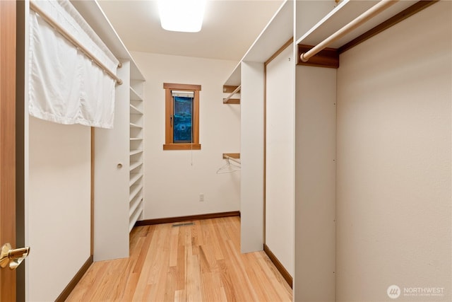 244 Davison Head Dr, Friday Harbor, WA 98250 - walk in closet with light wood-style flooring