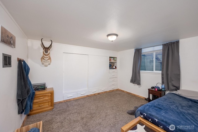 303 Patrick Rd, Ephrata, WA 98823 - bedroom featuring carpet floors and baseboards