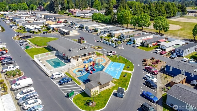 bird's eye view