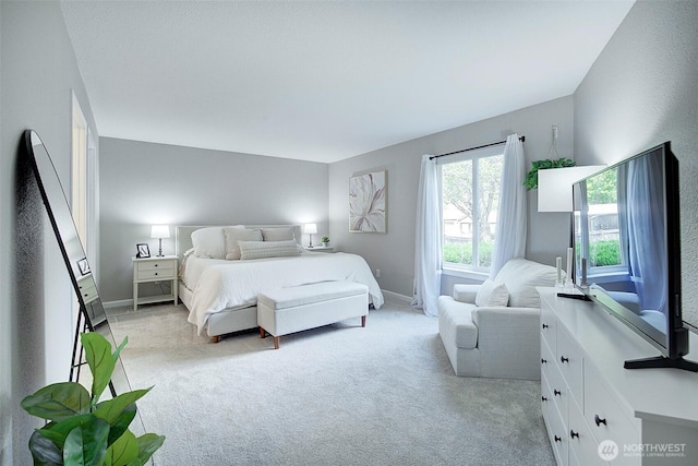 4214 W Lake Sammamish Pkwy NE Unit 202, Redmond, WA 98052 - bedroom with light carpet and baseboards