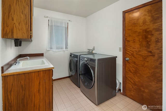 21629 NE 20th Way, Sammamish, WA 98074 - laundry room with cabinet space and washer and clothes dryer