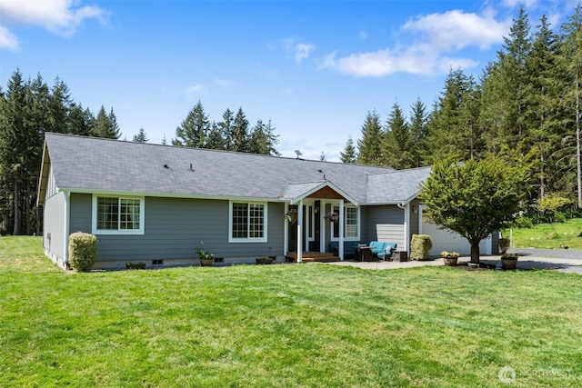 138 Bruinview Ln, Chehalis, WA 98532 - ranch-style home with a front yard