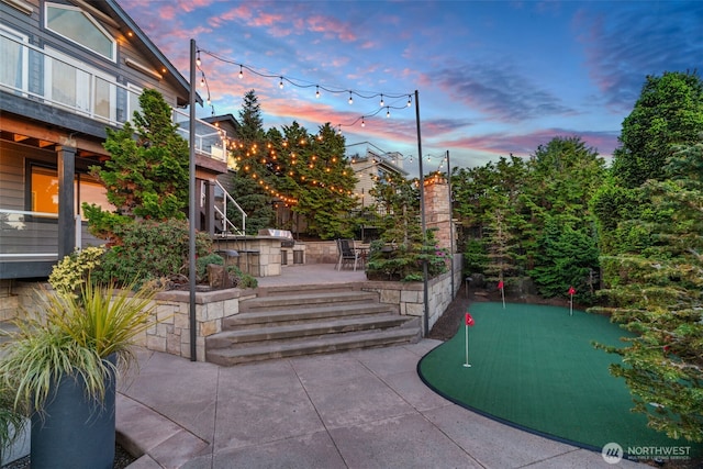 10326 66th Pl W, Mukilteo, WA 98275 - view of patio with an area to practice putting