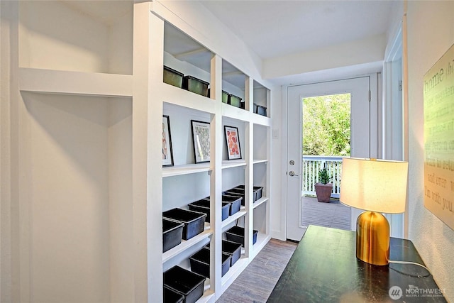 8612 NE 133rd St, Kirkland, WA 98034 - mudroom with wood finished floors