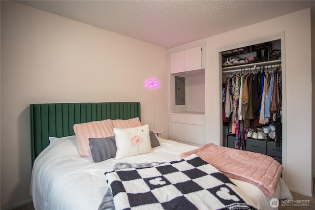 2622 Scotlac Ct SW, Olympia, WA 98512 - bedroom featuring electric panel, a closet, and carpet flooring