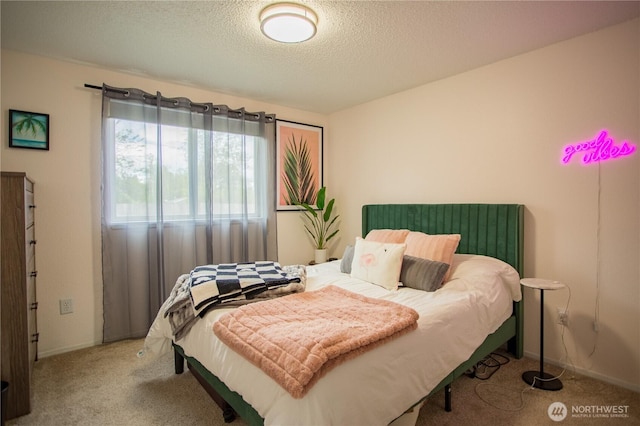 2622 Scotlac Ct SW, Olympia, WA 98512 - bedroom featuring carpet, a textured ceiling, and baseboards