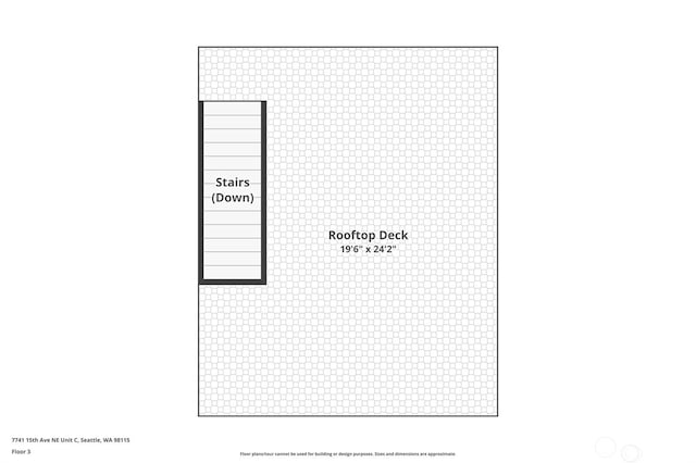 7741 15th Ave NE Unit B, Seattle, WA 98115 - room layout