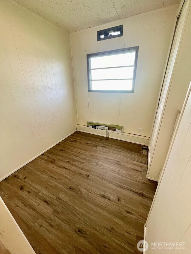 101 5th St, Starbuck, WA 99359 - unfurnished room featuring wood finished floors