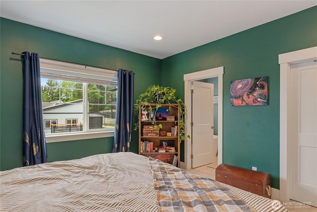 210 E Cedarland Ln, Allyn, WA 98524 - bedroom with recessed lighting and baseboards
