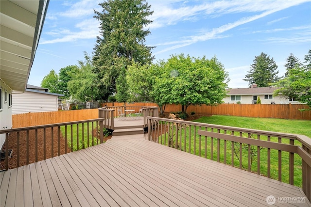 view of deck