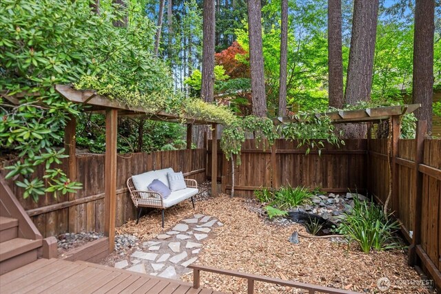 7517 Olympic View Dr, Edmonds, WA 98026 - view of fenced backyard