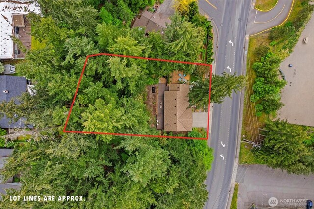 7517 Olympic View Dr, Edmonds, WA 98026 - view of property location featuring property parcel outlined
