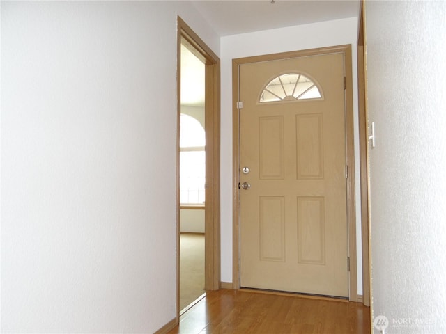 1954 Meadowood Loop, Woodland, WA 98674 - doorway featuring light wood finished floors and plenty of natural light