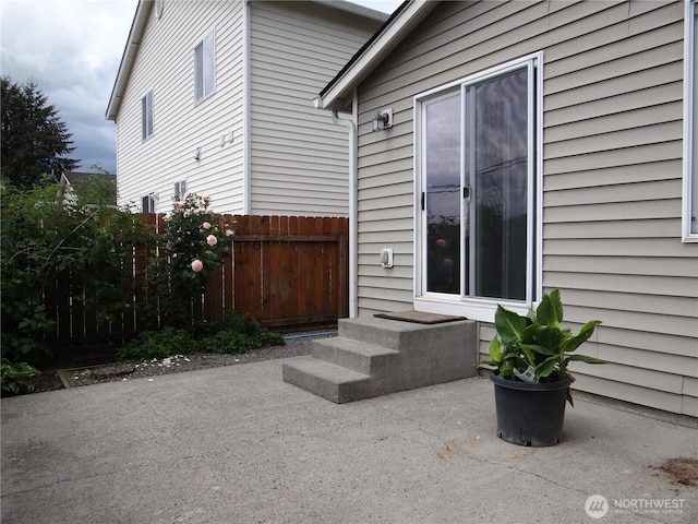 1954 Meadowood Loop, Woodland, WA 98674 - doorway to property with fence and a patio area